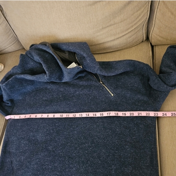 New Balance hoodie Large blue fleece sweatshirt - Picture 13 of 13